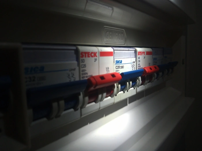 Tablero eléctrico de un domicilio